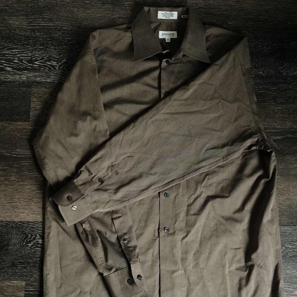 Mens Concepts by claiborne Button up
